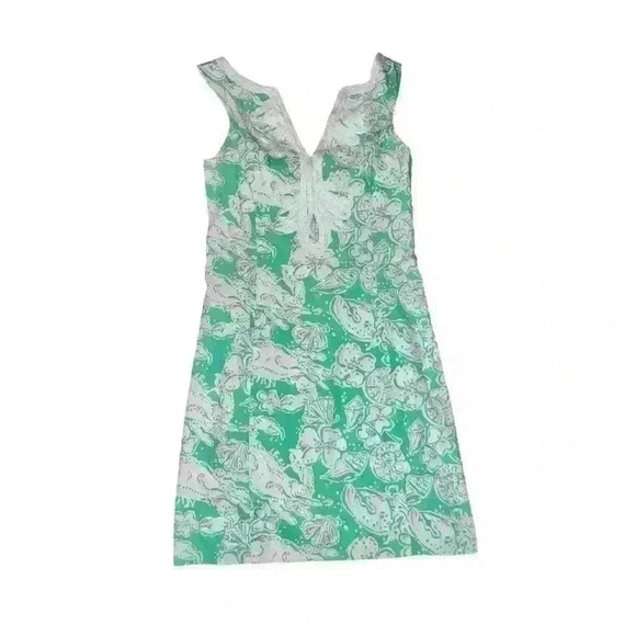 Lilly Pulitzer Dresses & Skirts - Lilly Pulitzer shift dress sz 0  V-neck Sleeveless Dopamine Boho